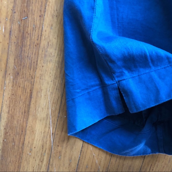 Sunny Leigh • Linen Bermuda Shorts - Picture 3 of 5